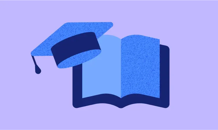 Master global employment with the knowledge shown by a graduation cap on an open book.