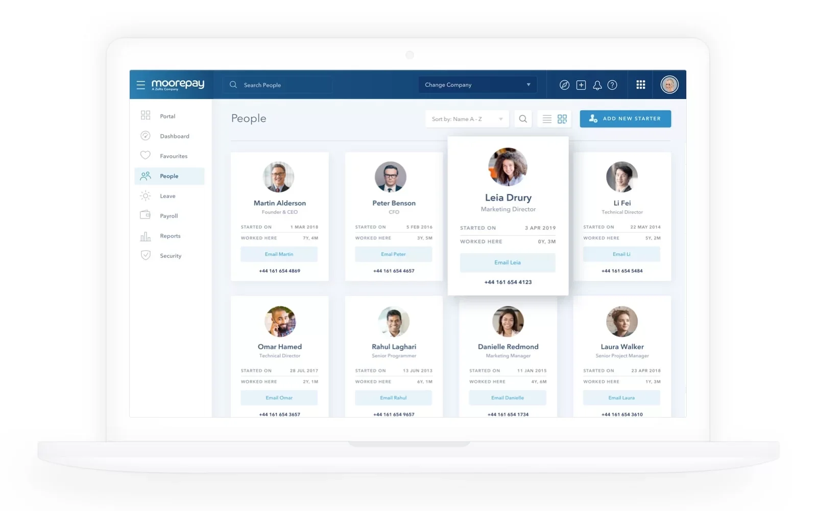 moorepay payroll software dashboard moorepay payroll software dashboard