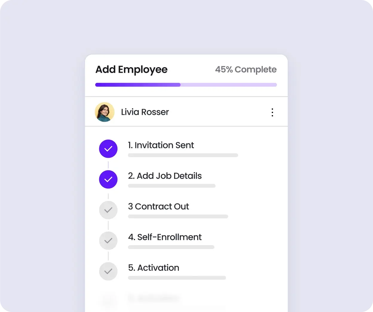 EOR dashboard to upload international employees
